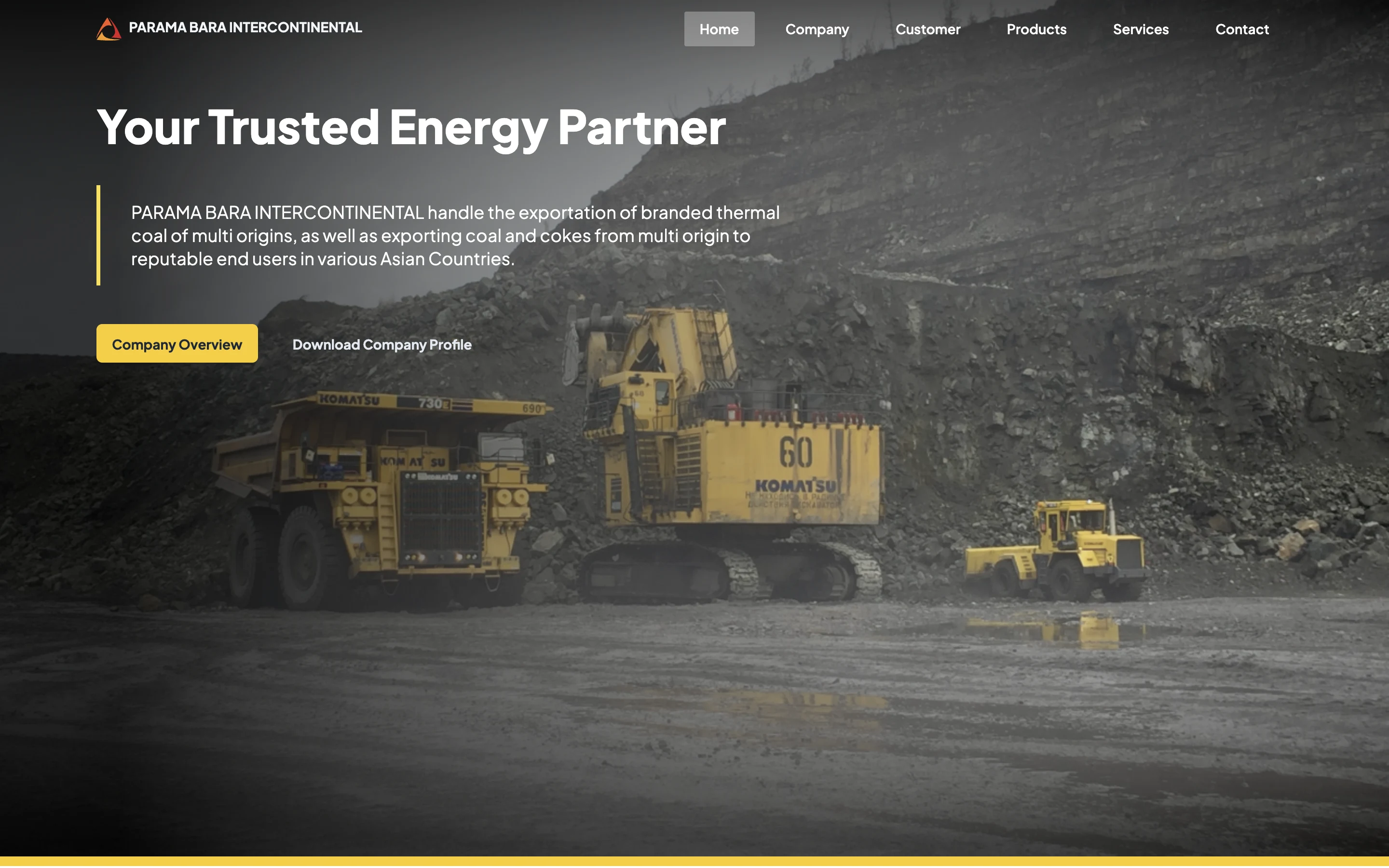 Parama Bara Intercontinental Company Profile